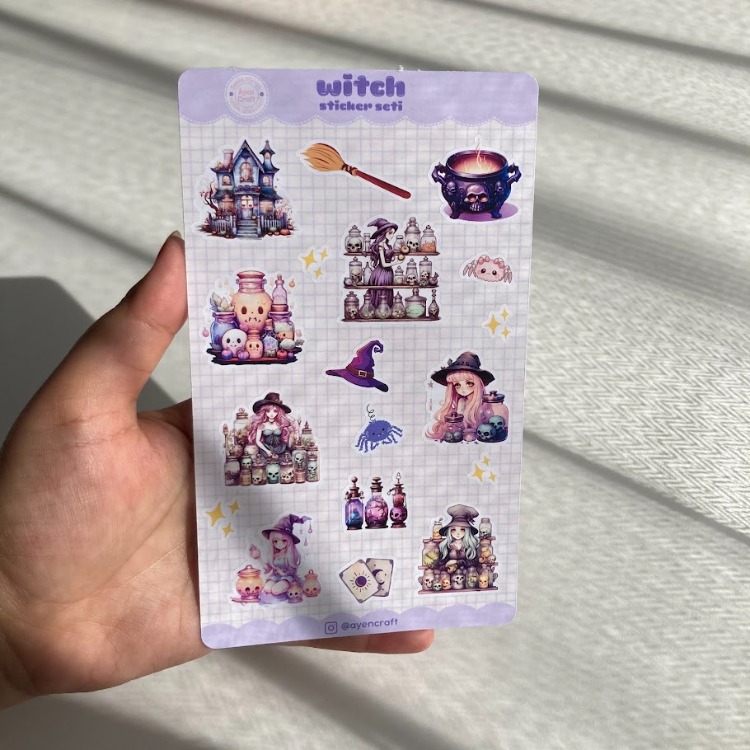 Witch Sticker Seti