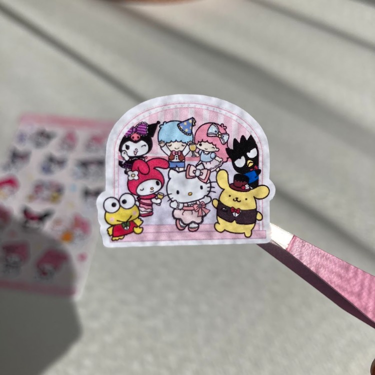 Kuromi & Melody Sticker Seti
