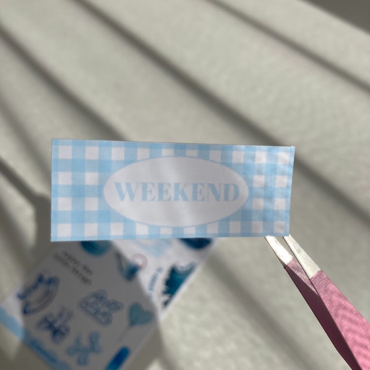 Blue Sticker Seti