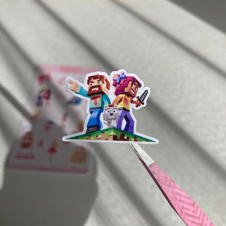 Minecraft Sticker Seti