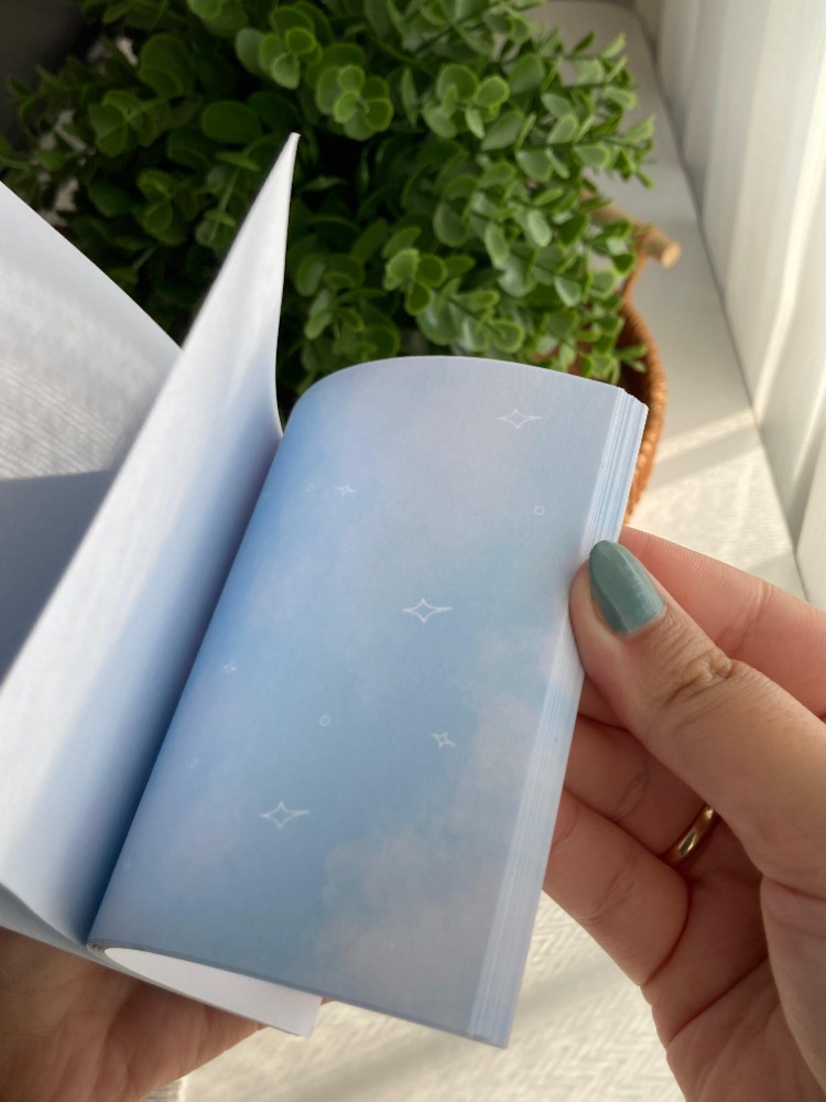 A6 Sky Notepad