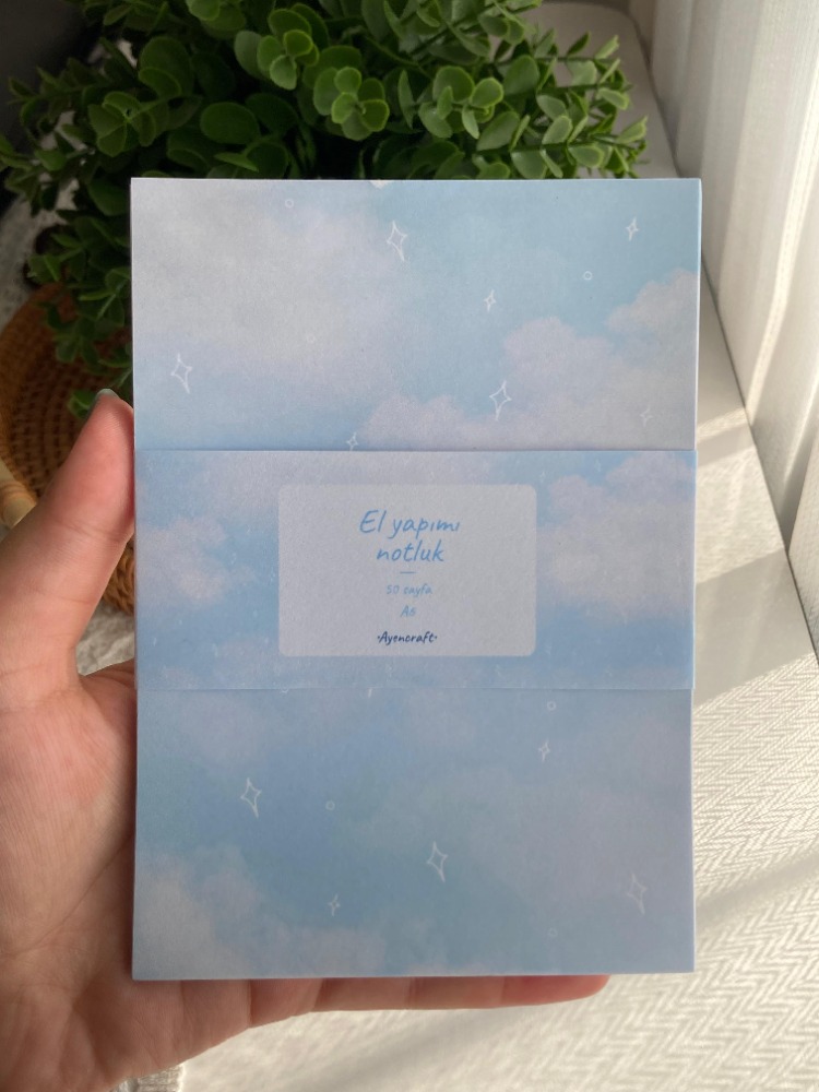 A6 Sky Notepad
