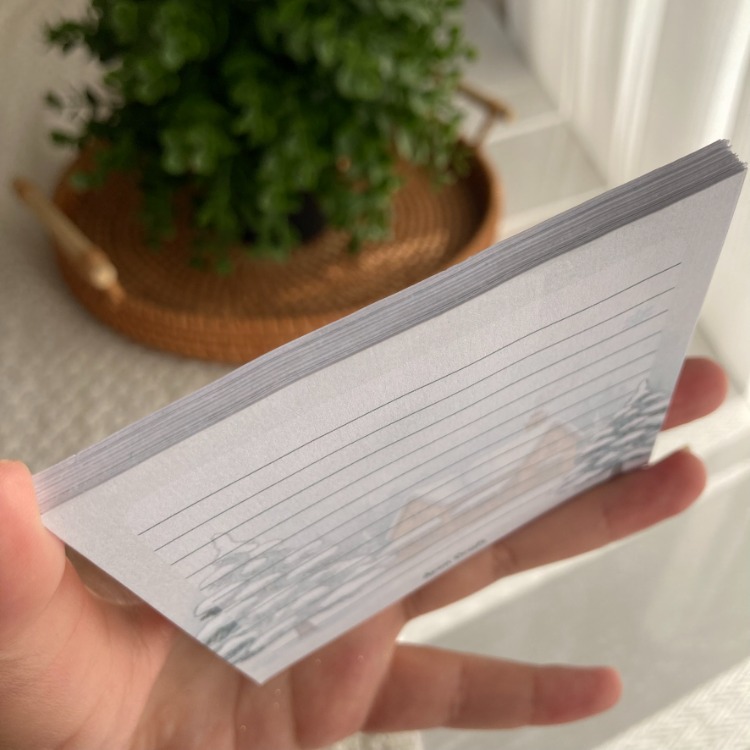 Winter Notepad