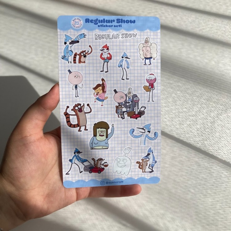 Regular Show Sticker Seti