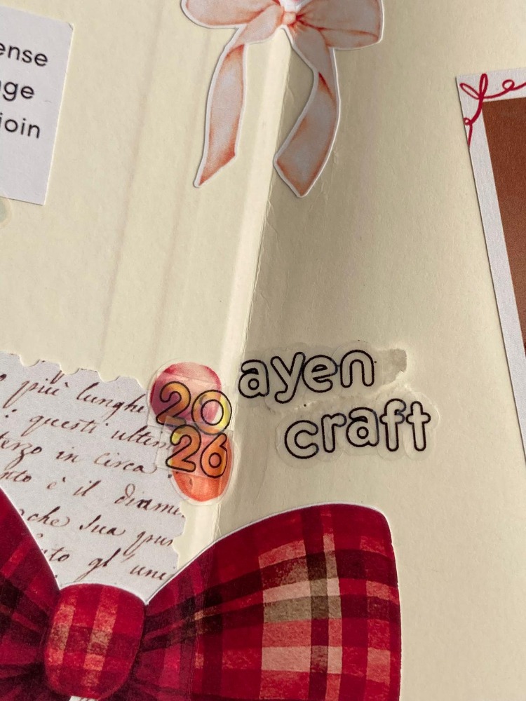 Şeffaf Büyük Harf Sticker Seti