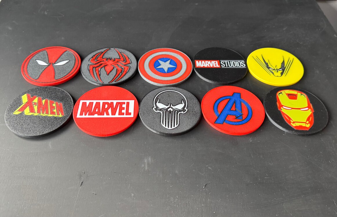 Marvel Bardak Altlığı (5’li Set)