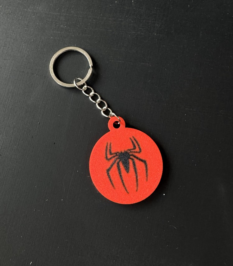 Spider-Man Logo Amahtarlık
