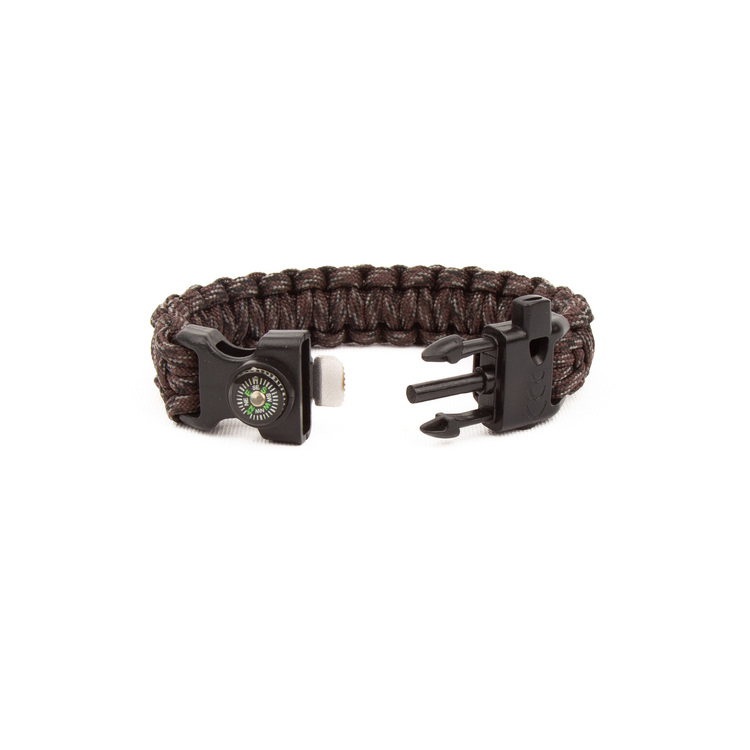 Paracord Hayatta Kalma Bilekliği - Pöh Kamuflaj