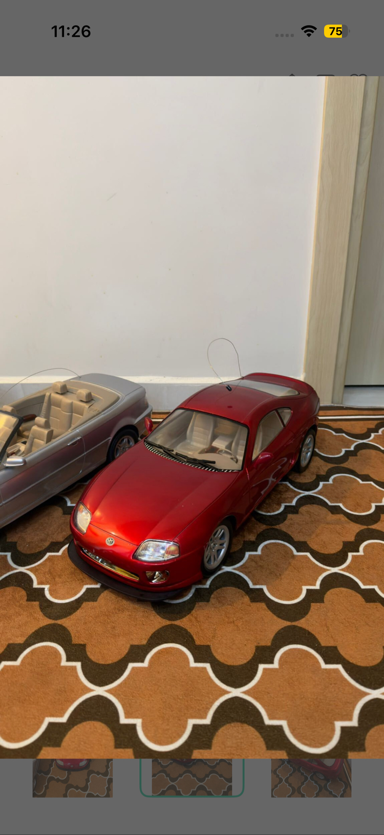 58 cm kumandalı Toyota supra