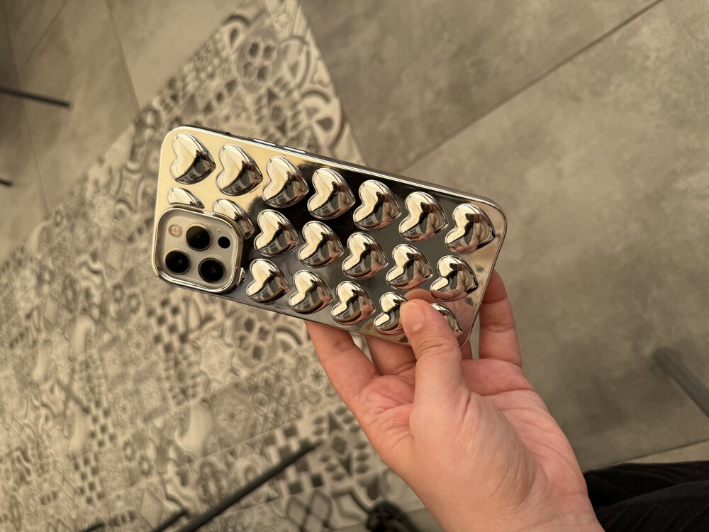 3D Silver Kalpli Model Kılıf