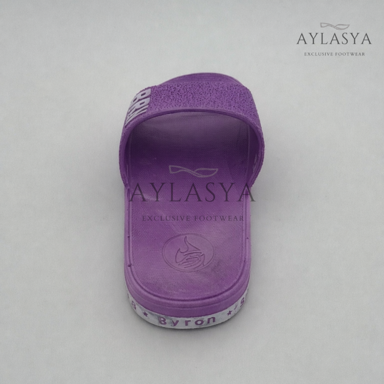 Byron Lila Unisex Kaydırmaz Taban Terlik