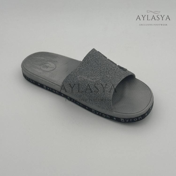 Byron Gri Unisex Kaydırmaz Taban Terlik