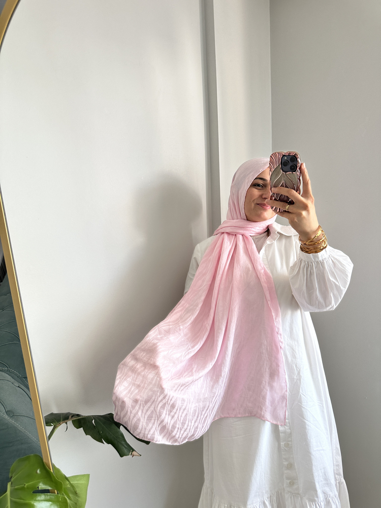 Dalga ayrobin toz pembe