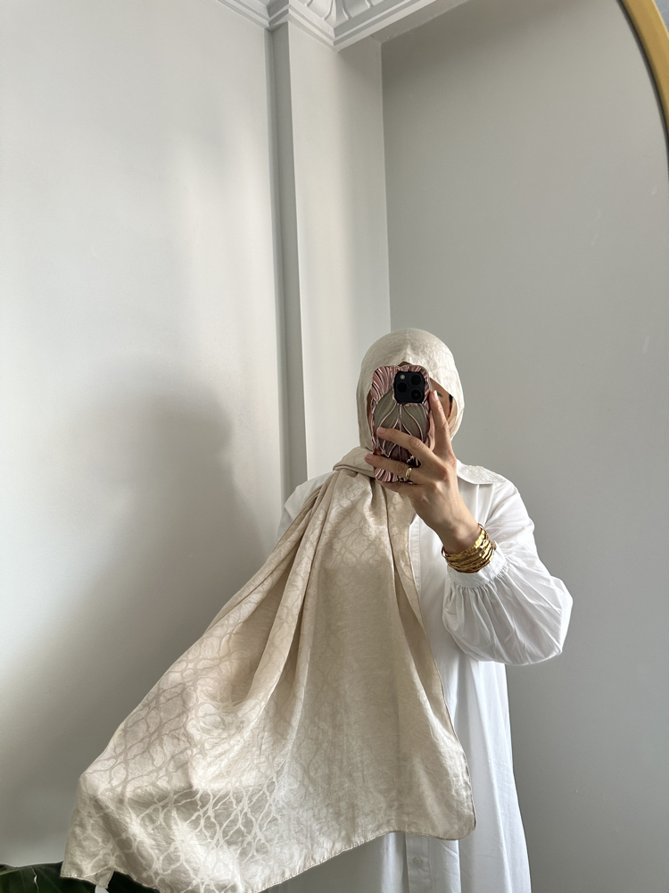 Ayrobin pamuk şal