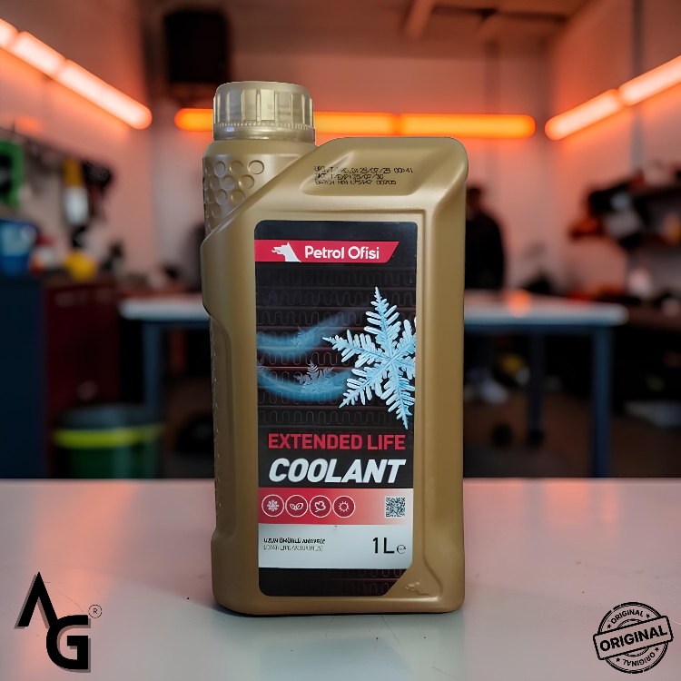 Petrol Ofisi Extended Life Coolant Kırmızı Konsantre Antifriz 1 Litre