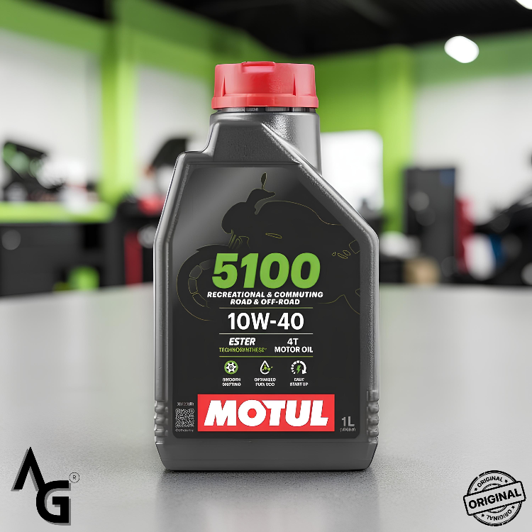 MOTUL 5100 10w/40 4T Motosiklet Yağı 1 Litre