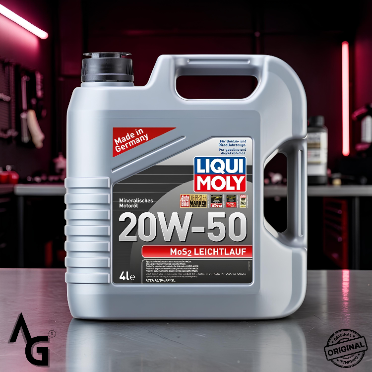 LIQUI MOLY MoS2 Leichtlauf 20w/50 Motor Yağı 4 Litre