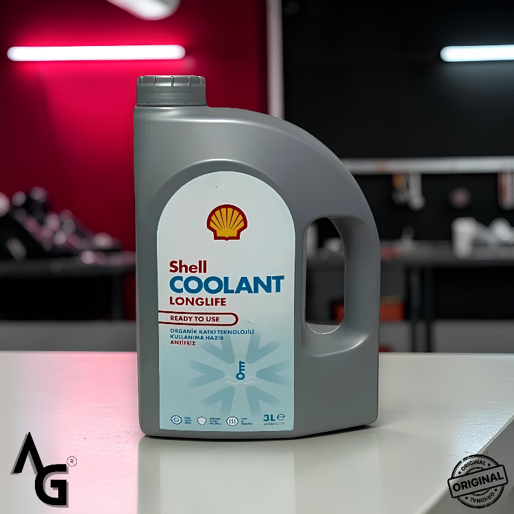 Shell Coolant Longlife Kırmızı Hazır Antifriz 3 Litre