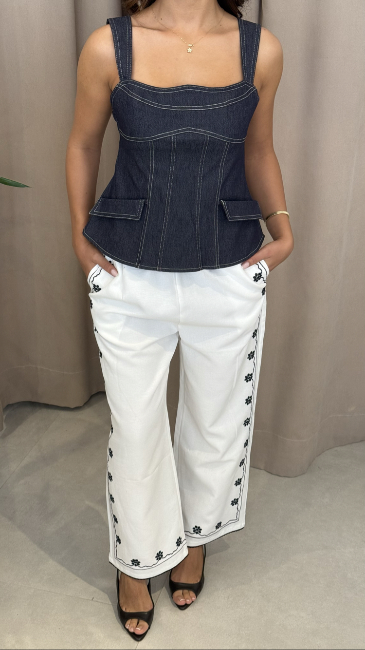 Denim Bluz