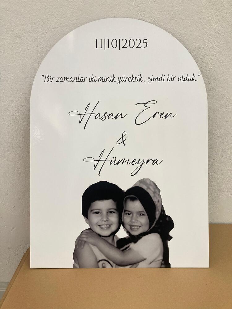 FOTOĞRAF BASKILI KARŞILAMA PANOSU