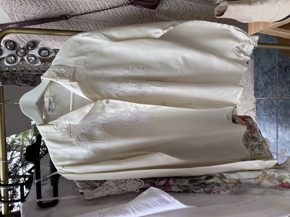 FRANSIZ VINTAGE İPEK GÖMLEK