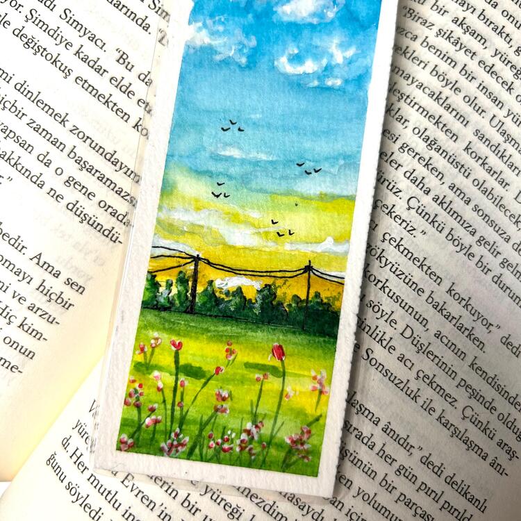 Tellerdeki Rüzgar - Kitap Ayracı