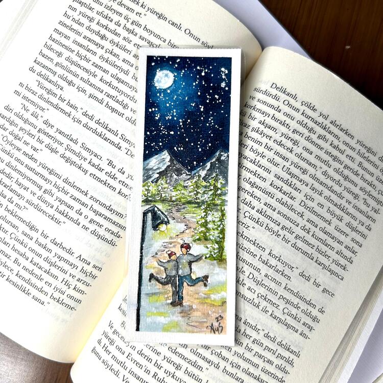 Yıldızların Altında - Kitap Ayracı