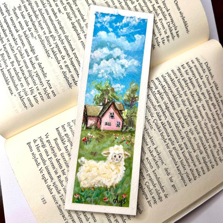 Mutlu Kuzu - Kitap Ayracı