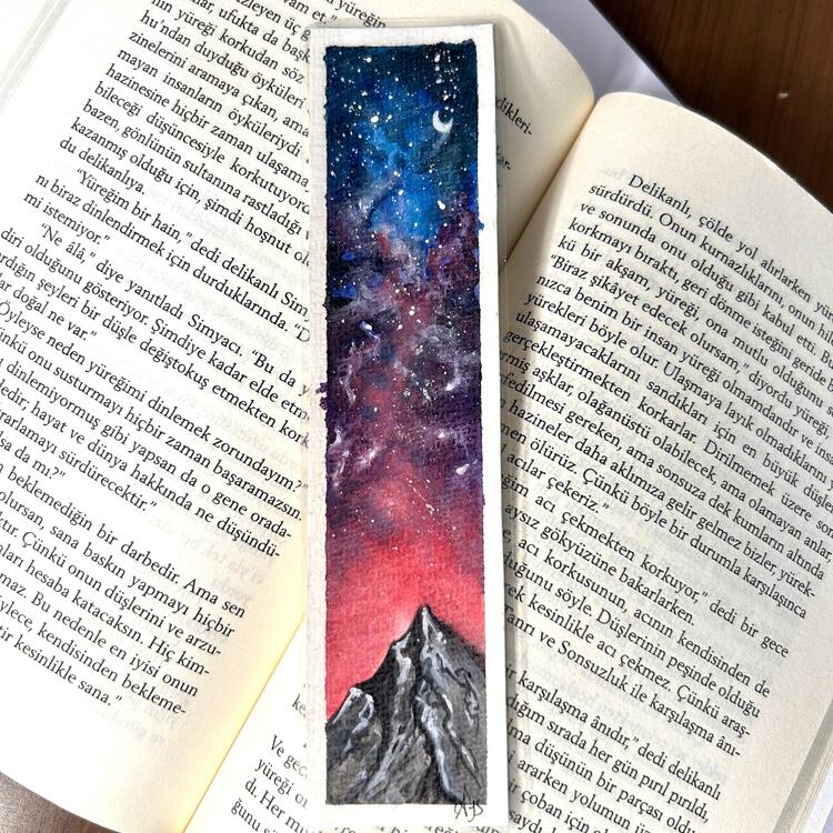 Gökyüzü Büyüsü 3’lü set - Kitap Ayracı