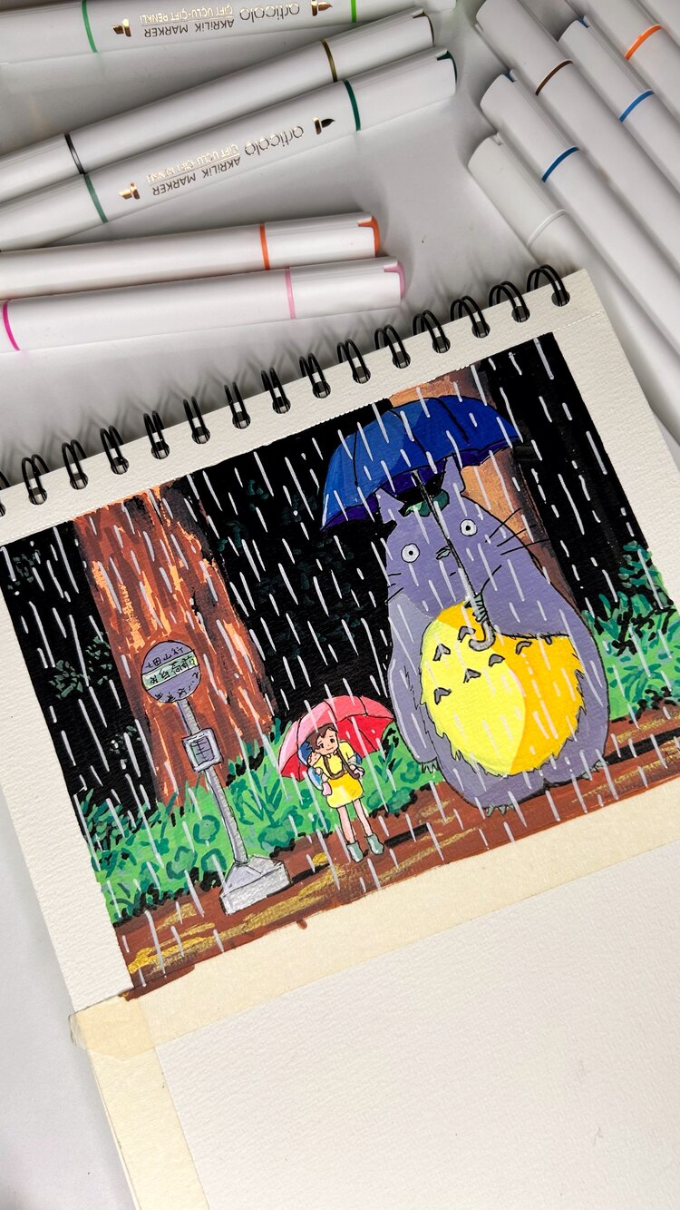 Totoro and whisper of the heart