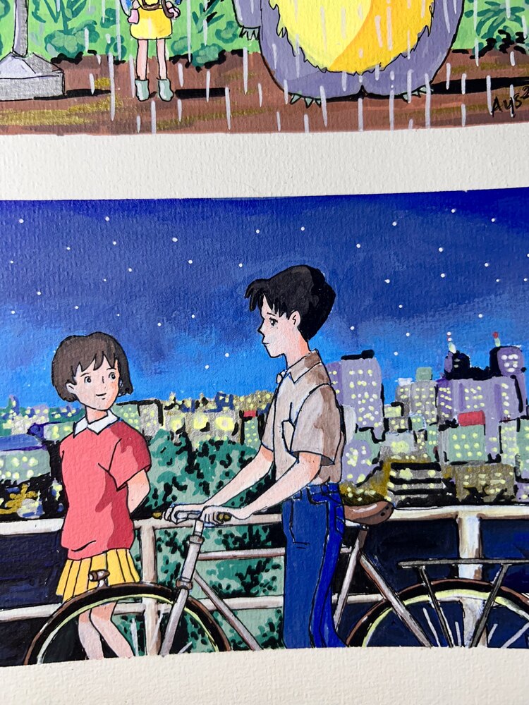 Totoro and whisper of the heart