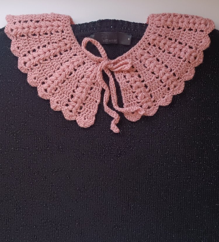Vintage Örgü Yaka