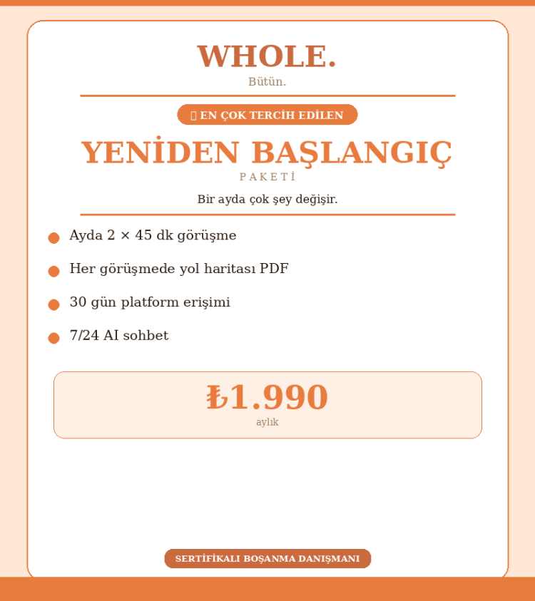 Yeniden Başlangıç Paketi