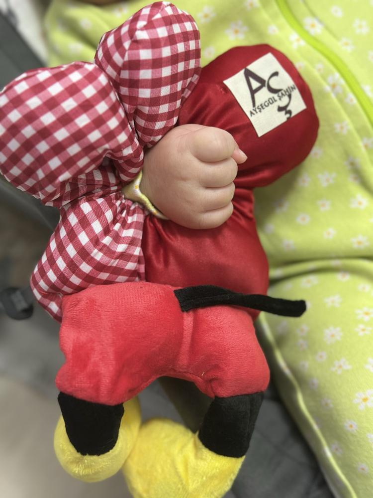 Mickey peluş simit toka