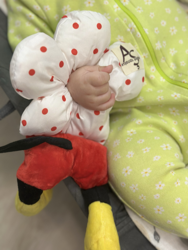 Mickey peluş simit toka