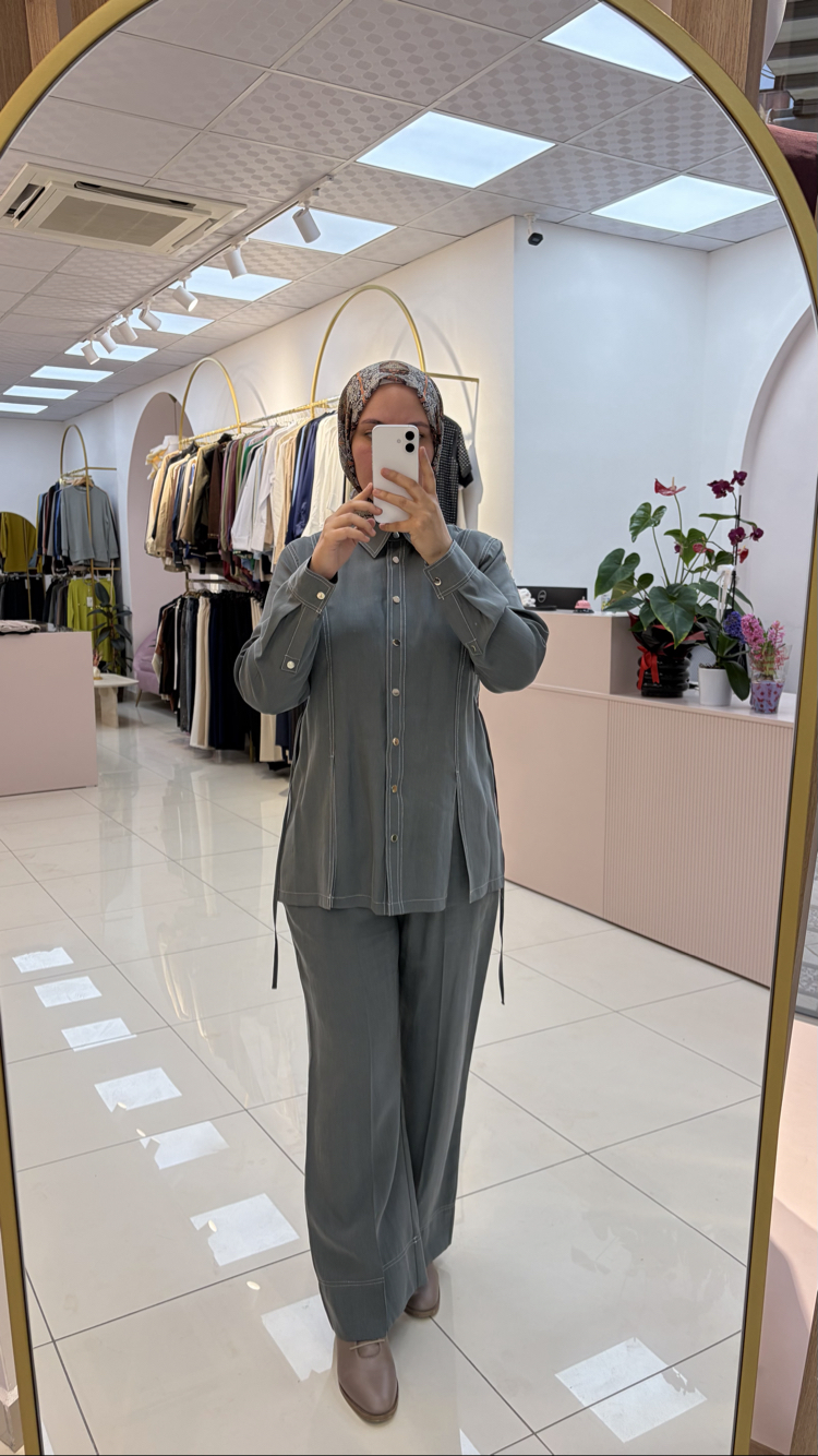 100833 İkili Tencel Takım