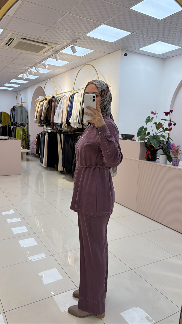100833 İkili Tencel Takım