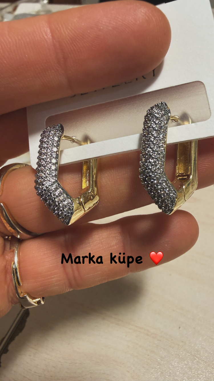 Çelik küpe modelimiz 