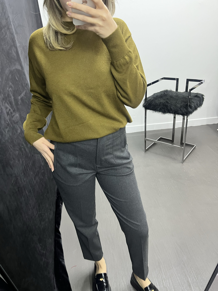 Karol Füme Flatolu Pantolon 