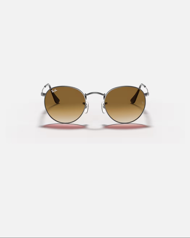 Ray-Ban RB3447 ROUND METAL 004/51 Brown