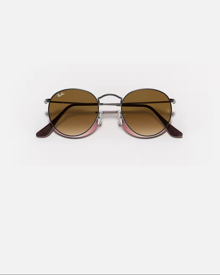Ray-Ban RB3447 ROUND METAL 004/51 Brown