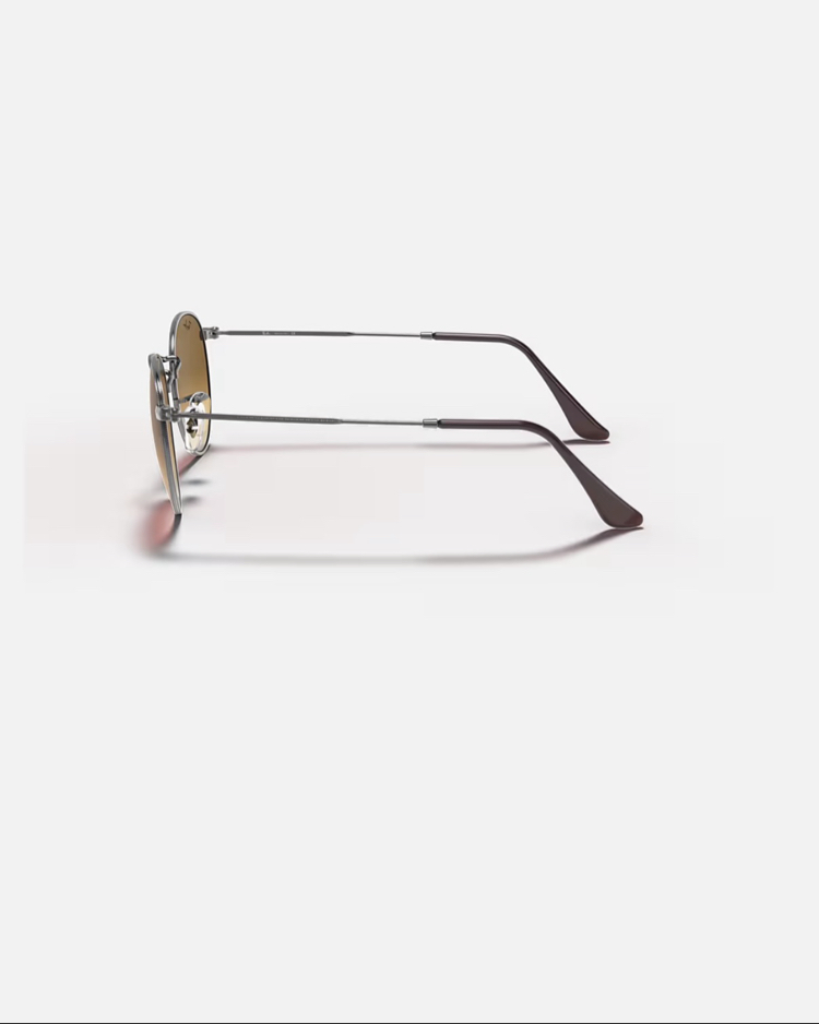 Ray-Ban RB3447 ROUND METAL 004/51 Brown