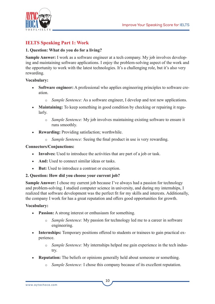 Improve Your Speaking Score For IELTS