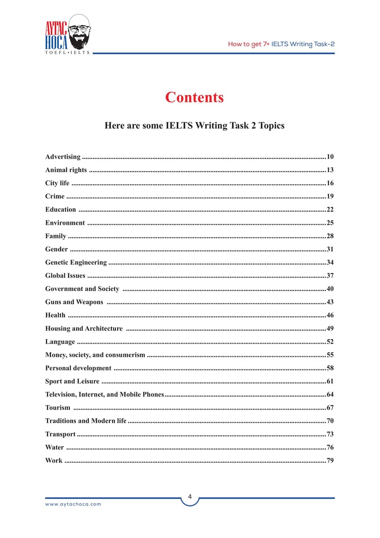 How to get 7+ IELTS Writing Task-2