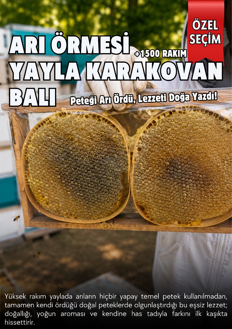ARI ÖRMESİ YAYLA KARAKOVAN BALI 1500 GR