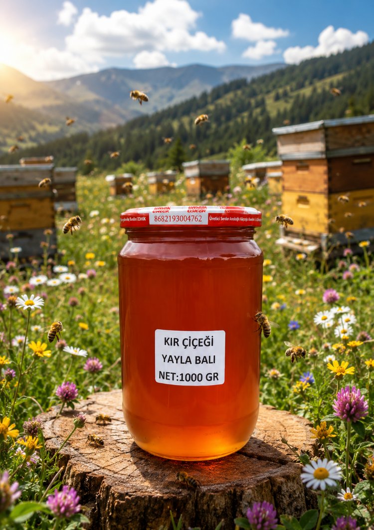 KIR ÇİÇEĞİ YAYLA BALI 1000 GR