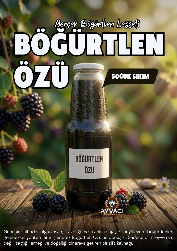 BÖĞÜRTLEN ÖZÜ 1400 ML