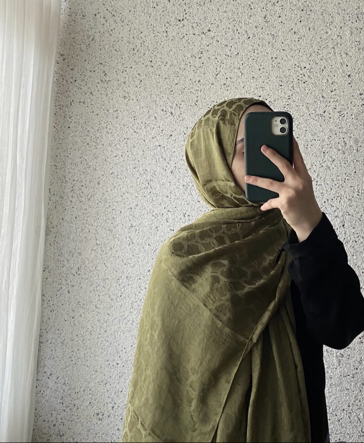 Halka desen jakar soft şal