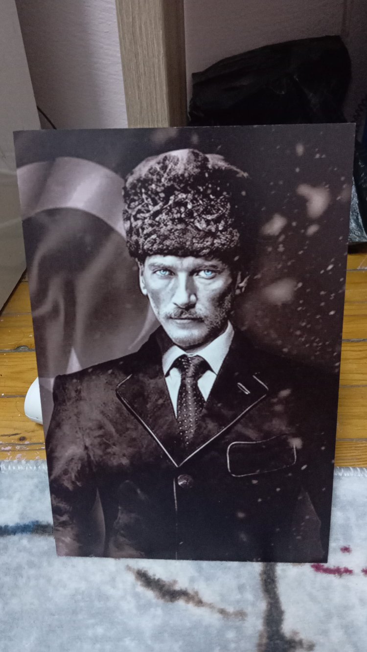 Kişiye Özel MDF Poster Tablo 2 adet