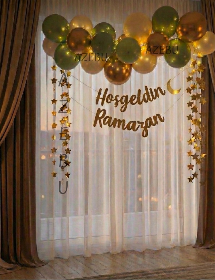 Ramazan Süsleme Seti (Balonlu)